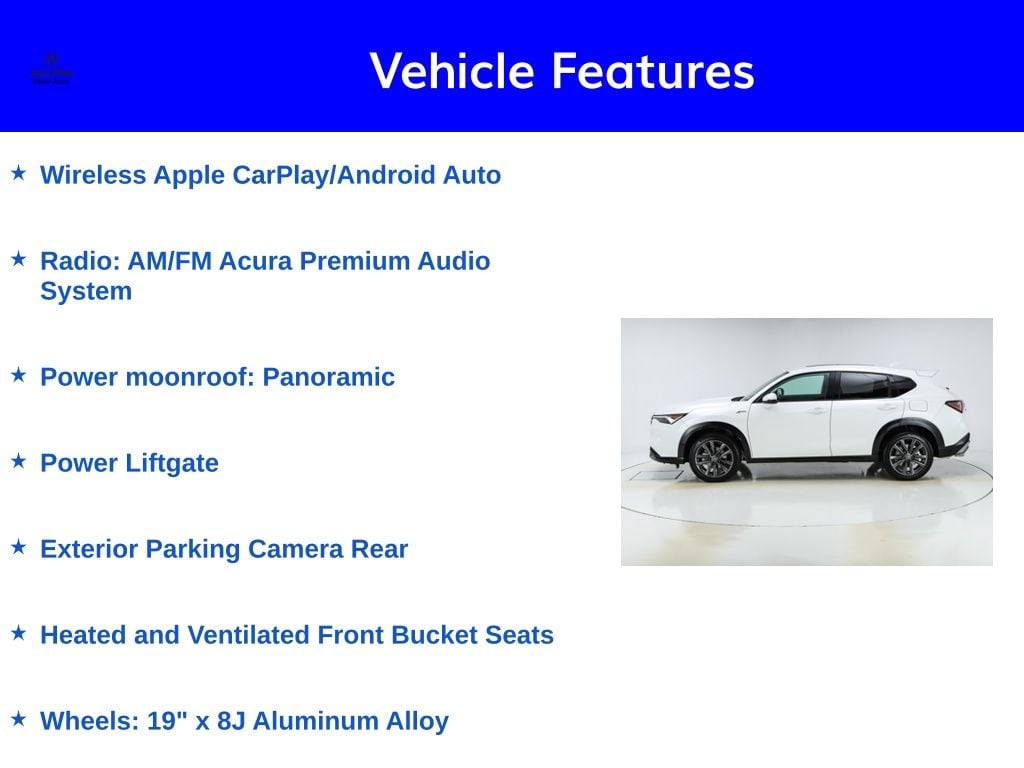 Certified 2025 Acura ADX A-Spec Package SUV