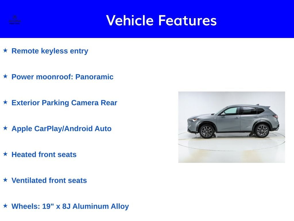 2025 Acura ADX - Vehicle thumbnail 3