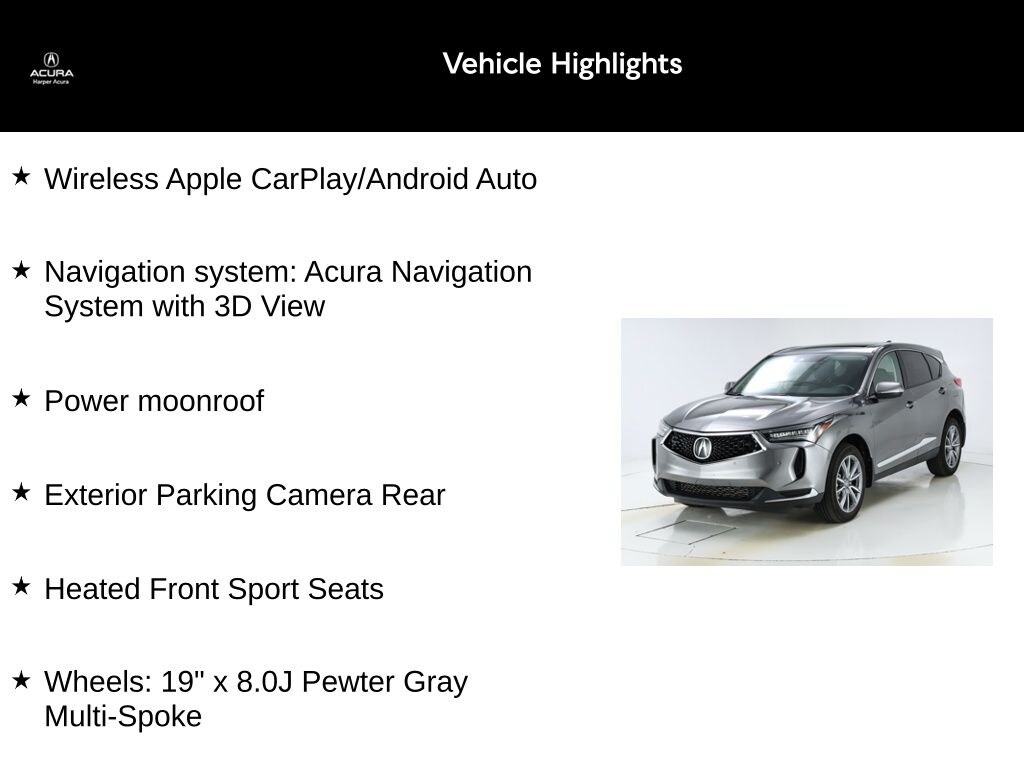 Certified 2023 Acura RDX Technology Package SH-AWD SUV