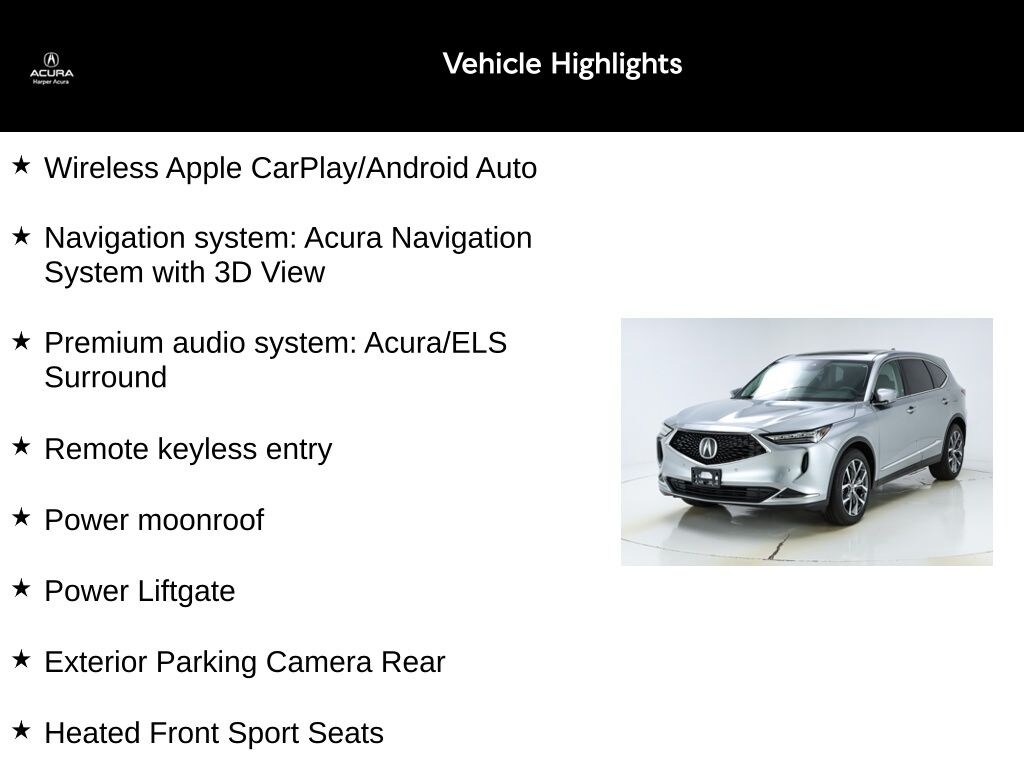 Certified 2023 Acura MDX Technology SH-AWD SUV