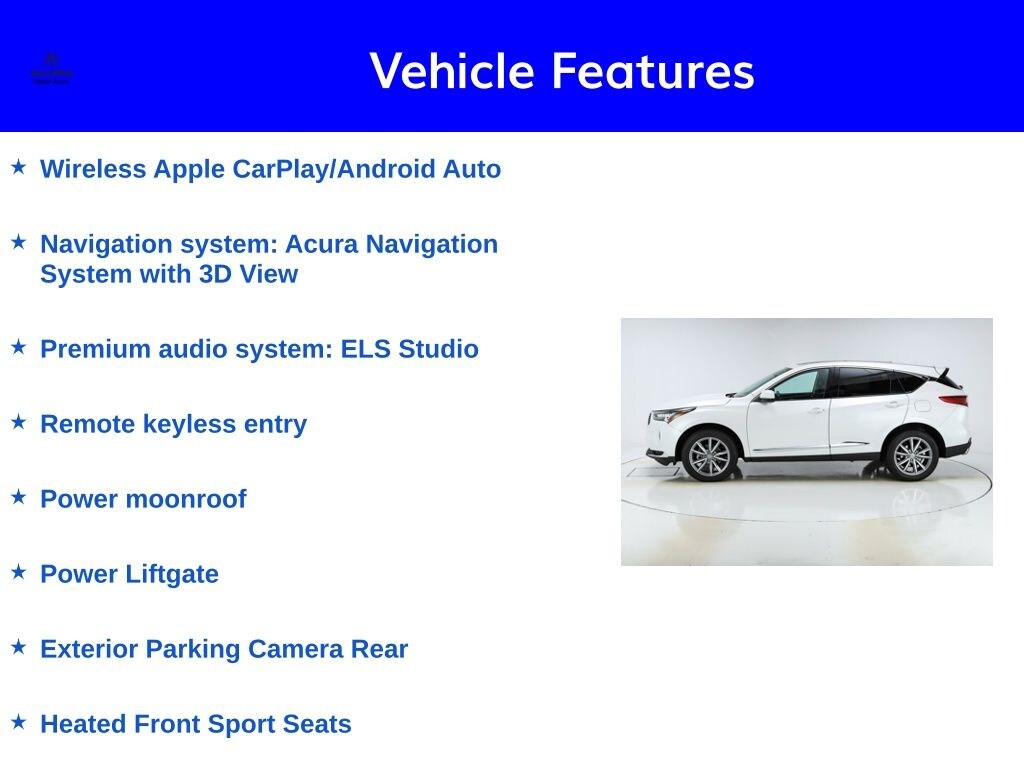 Certified 2023 Acura RDX Technology Package SUV