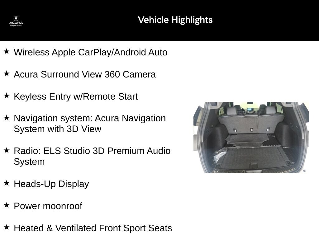 Certified 2023 Acura RDX A-Spec Advance Package SH-AWD SUV