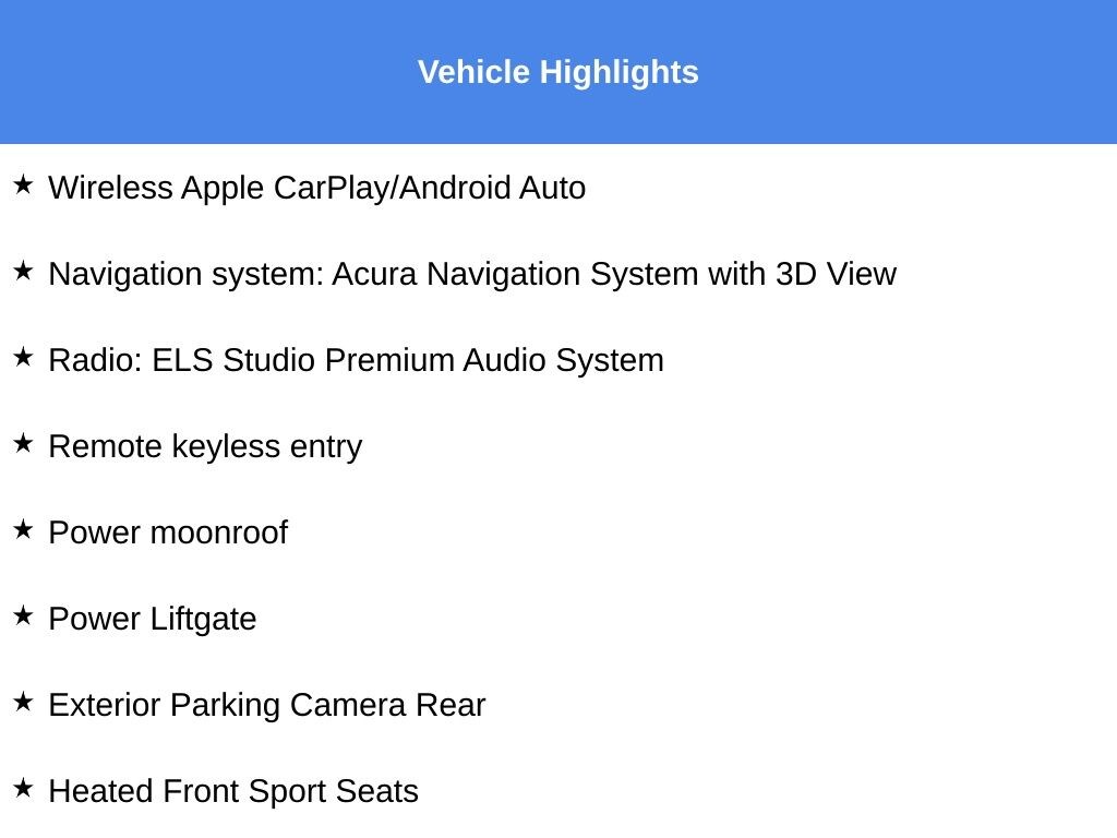 Used 2025 Acura RDX Technology Package SH-AWD SUV