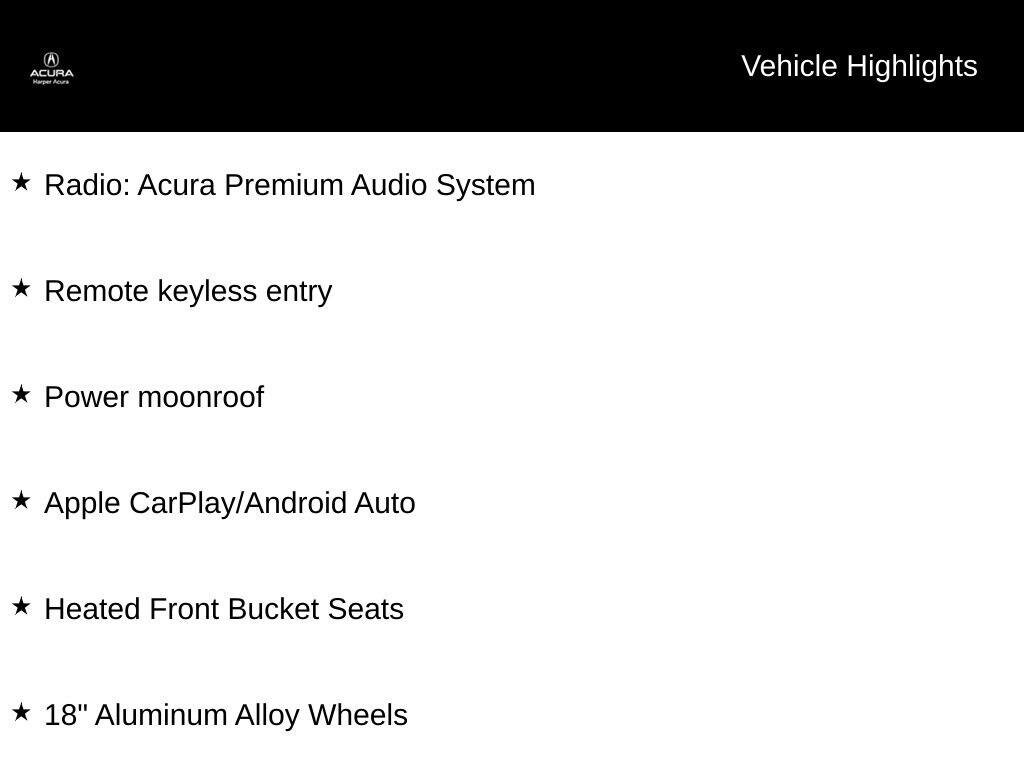 Used 2025 Acura Integra A-Spec Package Hatchback