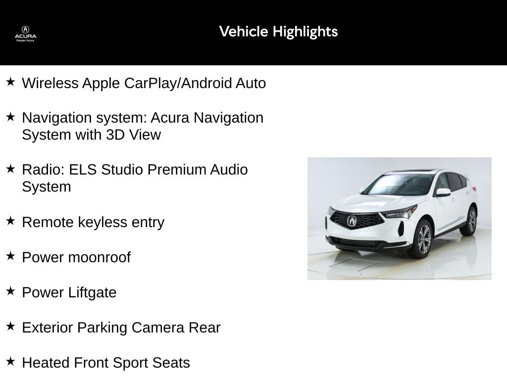 Certified 2025 Acura RDX Technology Package SH-AWD SUV