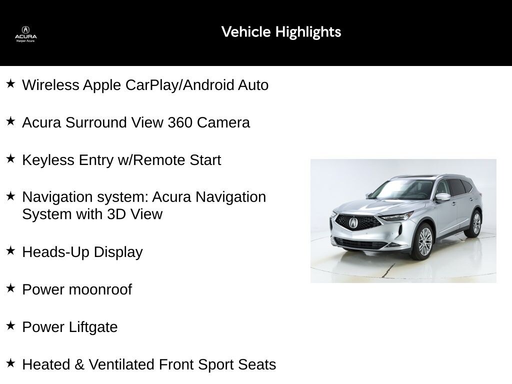Certified 2023 Acura MDX Advance SH-AWD SUV