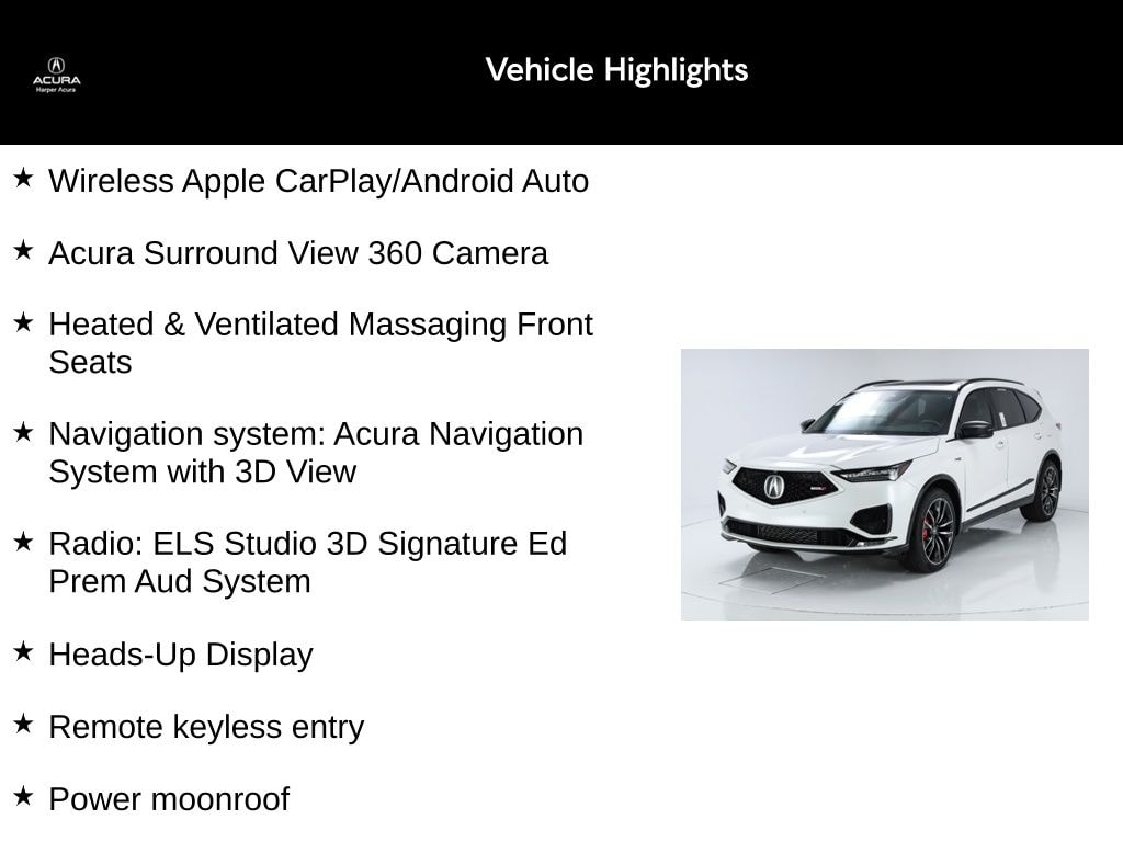 Certified 2024 Acura MDX Type S w/Advance Package SH-AWD SUV