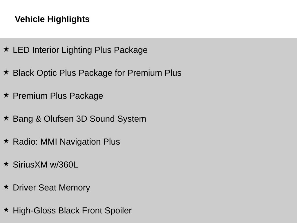 Used 2025 Audi SQ5 Sportback Premium Plus SUV