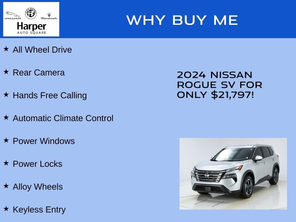 Used 2024 Nissan Rogue SV SUV