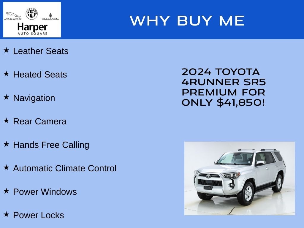 Used 2024 Toyota 4Runner SR5 Premium SUV