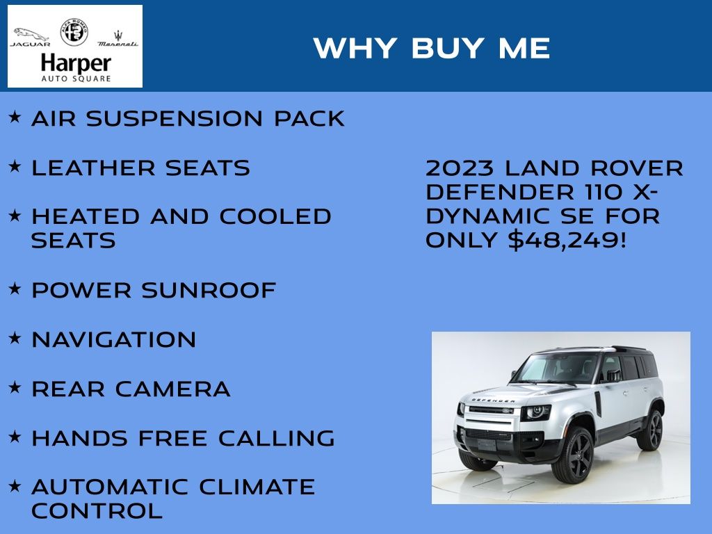 2023 Land Rover Defender X-Dynamic SE - Photo 14
