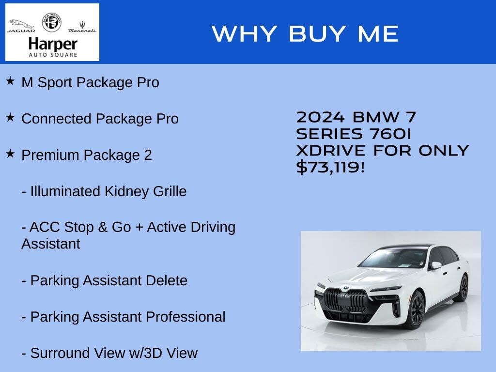 Used 2024 BMW 760i xDrive Sedan