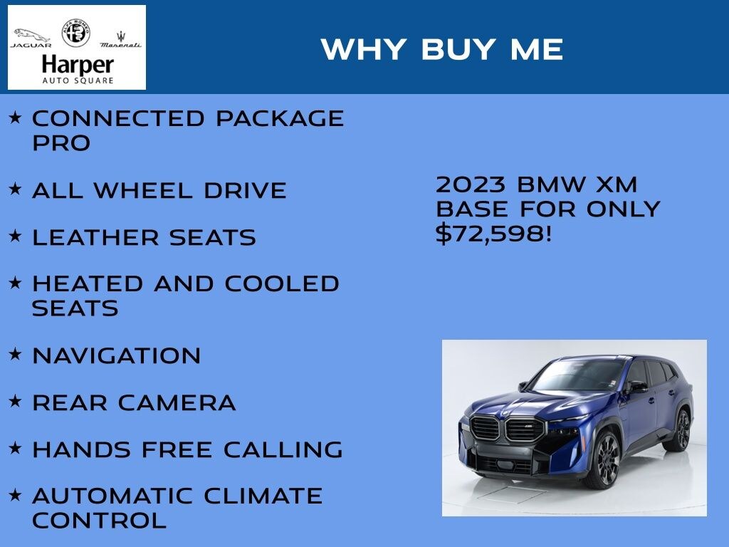 Used 2023 BMW XM SUV