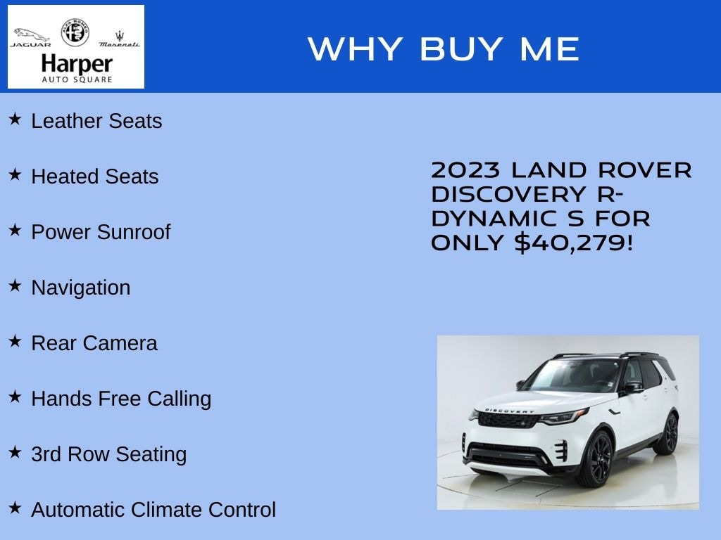 Used 2023 Land Rover Discovery P300 S R-Dynamic SUV