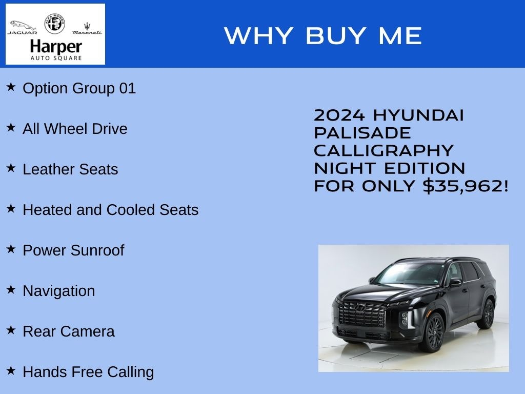 Used 2024 Hyundai Palisade Calligraphy Night Edition SUV