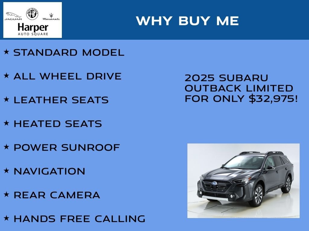 Used 2025 Subaru Outback Limited SUV