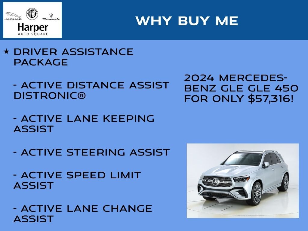 Used 2024 Mercedes-Benz GLE 450 4MATIC SUV