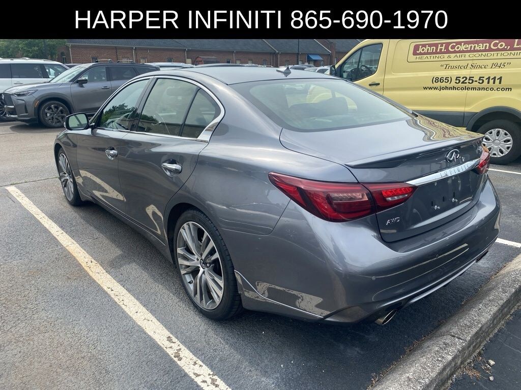 Used 2022 INFINITI Q50 SENSORY Sedan