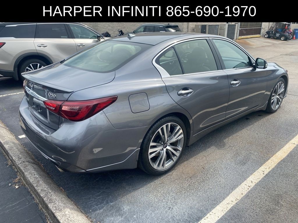 Used 2022 INFINITI Q50 SENSORY Sedan
