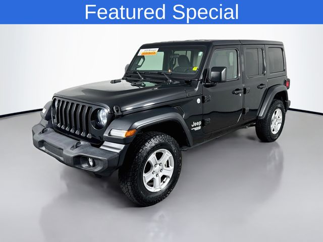 Pre-Owned 2020 Jeep Wrangler Unlimited Sport S