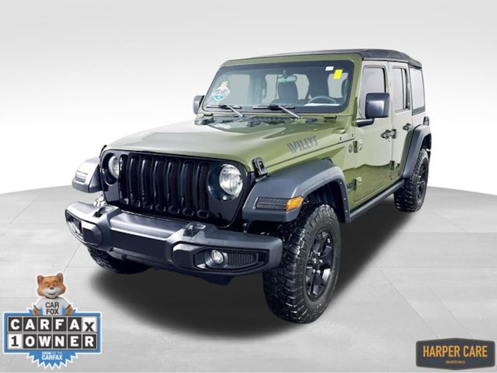 Used 2023 Jeep Wrangler Willys SUV