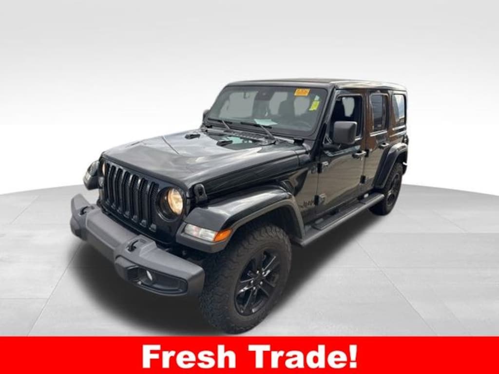 Used 2021 Jeep Wrangler Unlimited Sahara Altitude SUV