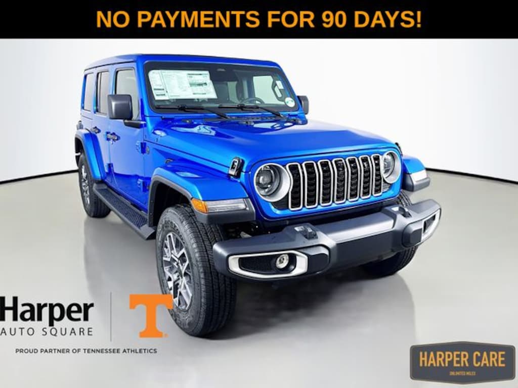New 2026 Jeep Wrangler 4-DOOR SAHARA Sport Utility