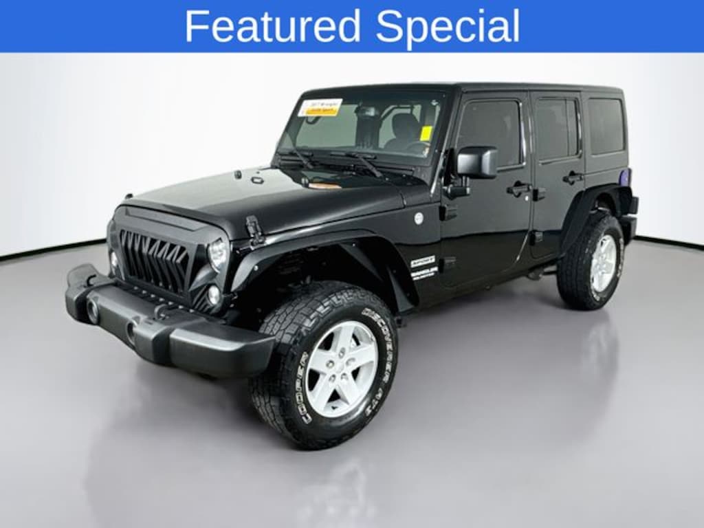 Used 2017 Jeep Wrangler Unlimited Sport SUV