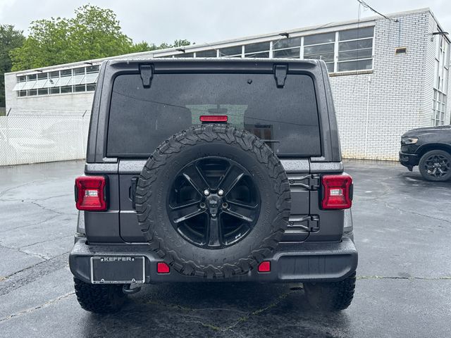 Used 2021 Jeep Wrangler Unlimited Sahara Altitude with VIN 1C4HJXEG5MW649469 for sale in Alcoa, TN