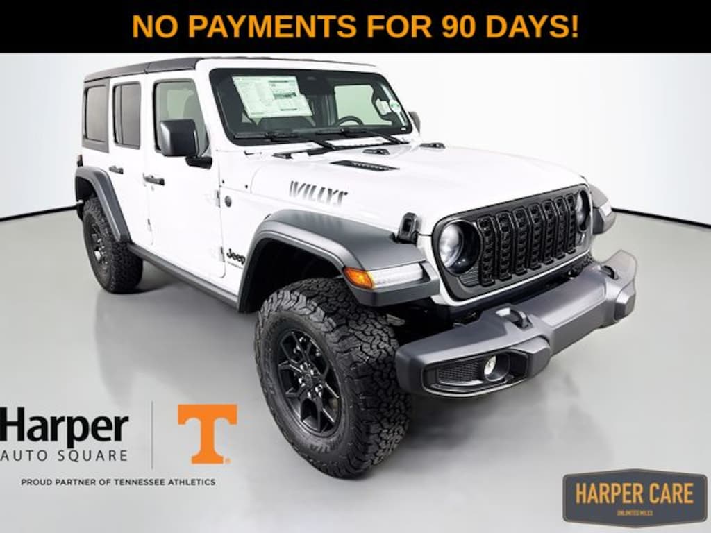 New 2026 Jeep Wrangler 4-DOOR WILLYS Sport Utility
