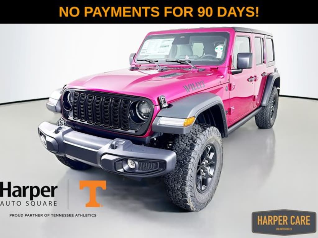New 2026 Jeep Wrangler 4-DOOR WILLYS Sport Utility