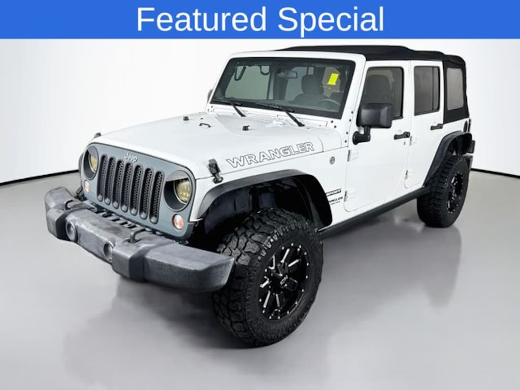 Used 2017 Jeep Wrangler Unlimited Sport SUV