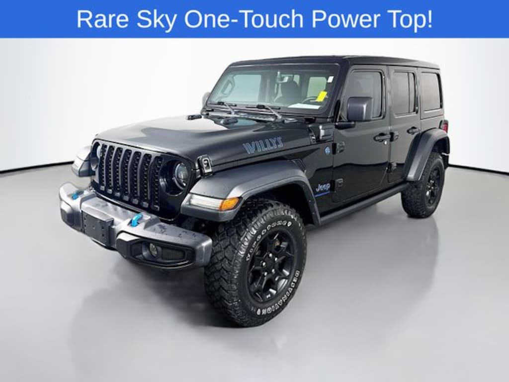 Used 2023 Jeep Wrangler Willys 4xe SUV