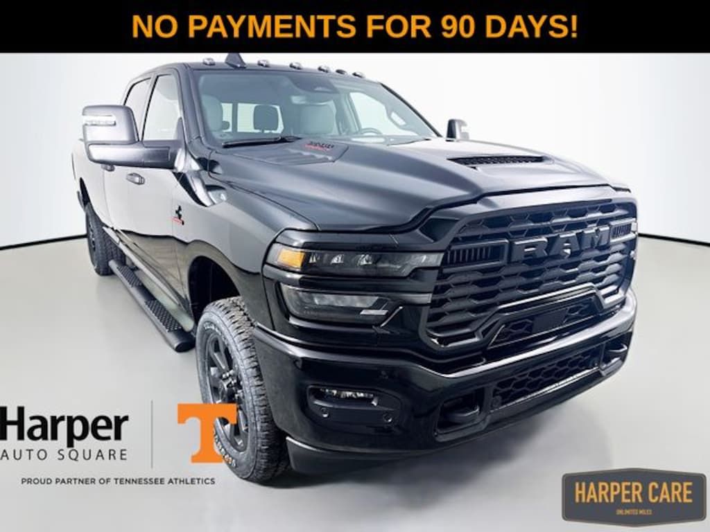 New 2026 Ram 2500 BLACK EXPRESS CREW CAB 4X4 8' BOX Pickup