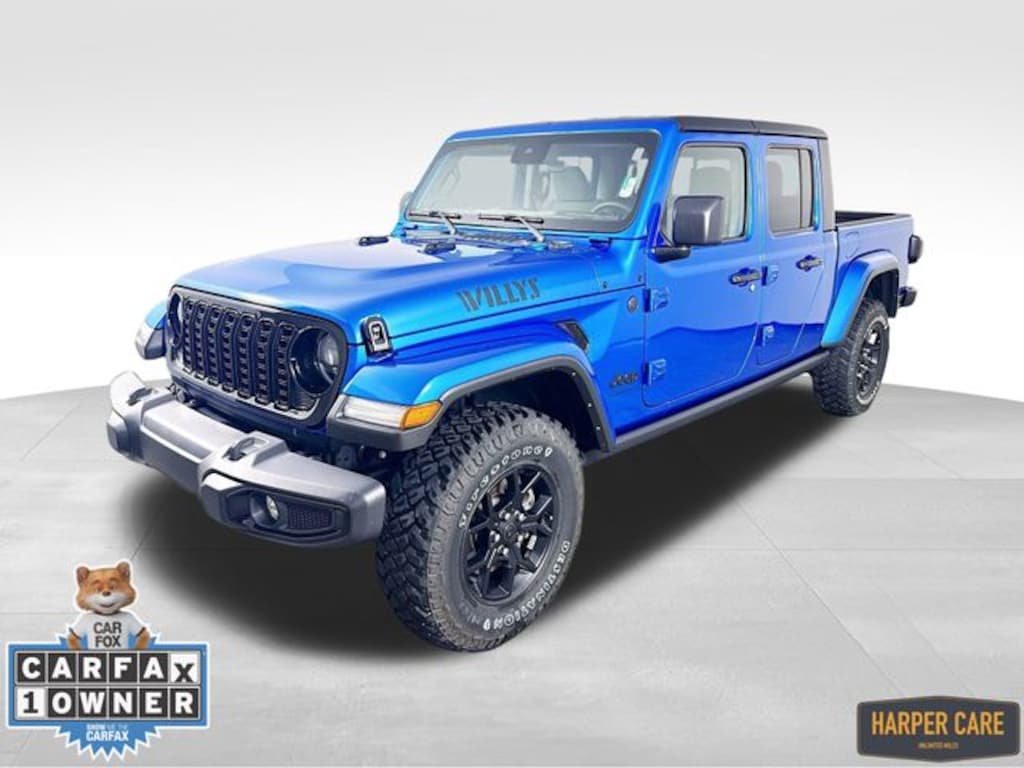 Used 2024 Jeep Gladiator Willys Truck Crew Cab
