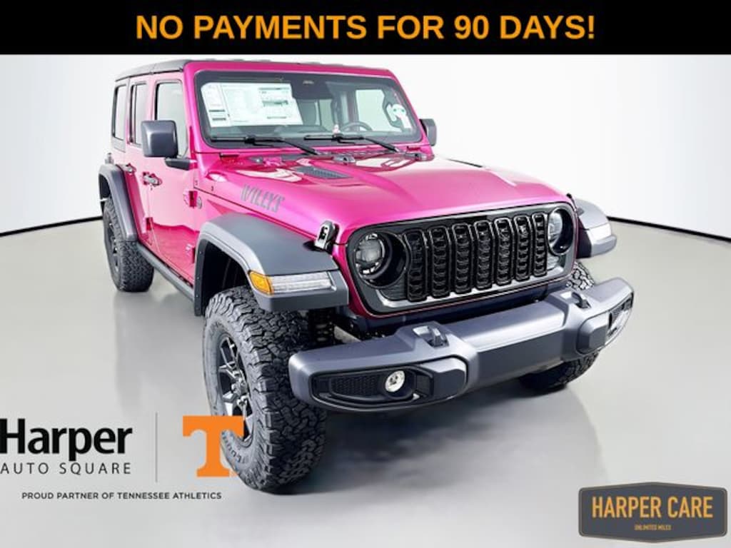 New 2026 Jeep Wrangler 4-DOOR WILLYS Sport Utility