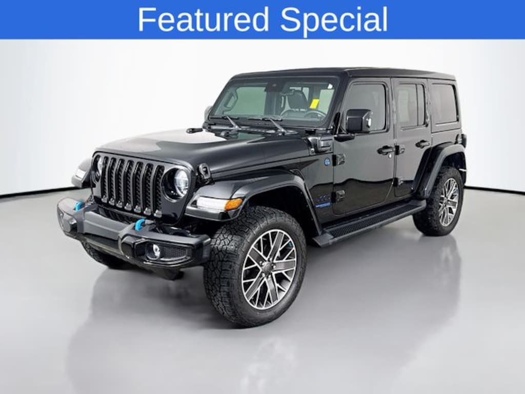 Used 2022 Jeep Wrangler Unlimited Sahara High Altitude 4xe SUV