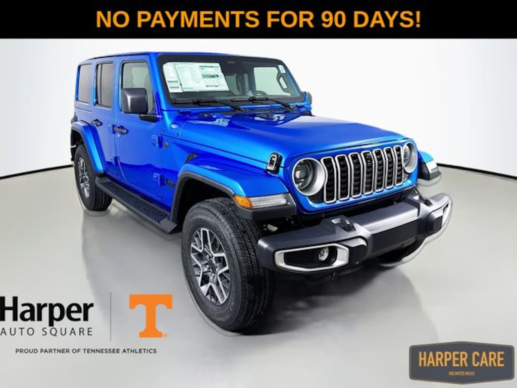 New 2026 Jeep Wrangler 4-DOOR SAHARA Sport Utility