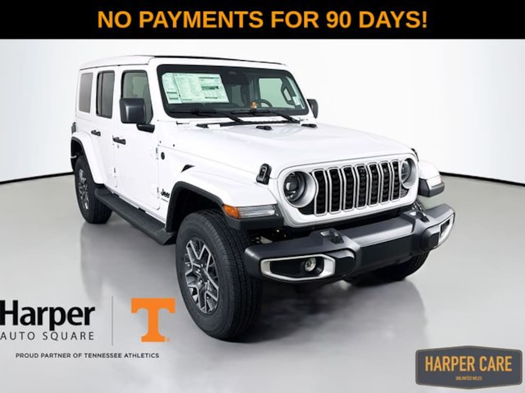 New 2026 Jeep Wrangler 4-DOOR SAHARA Sport Utility