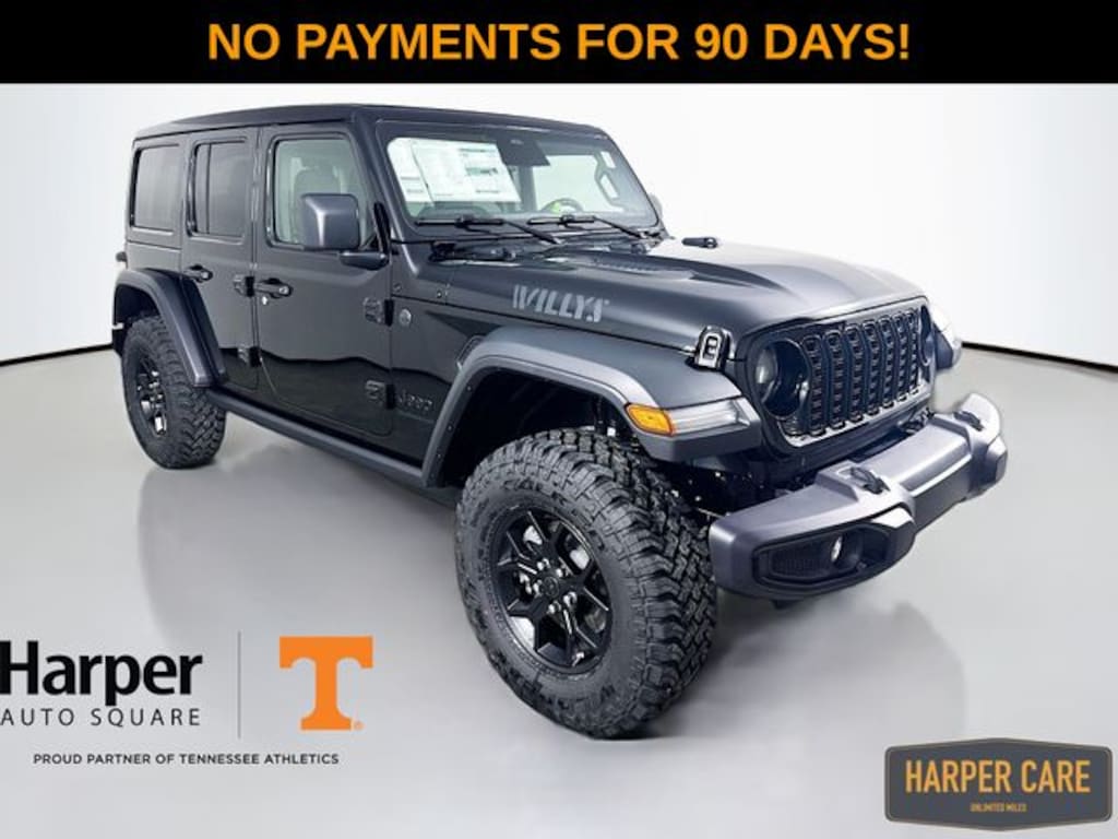 New 2026 Jeep Wrangler 4-DOOR WILLYS Sport Utility