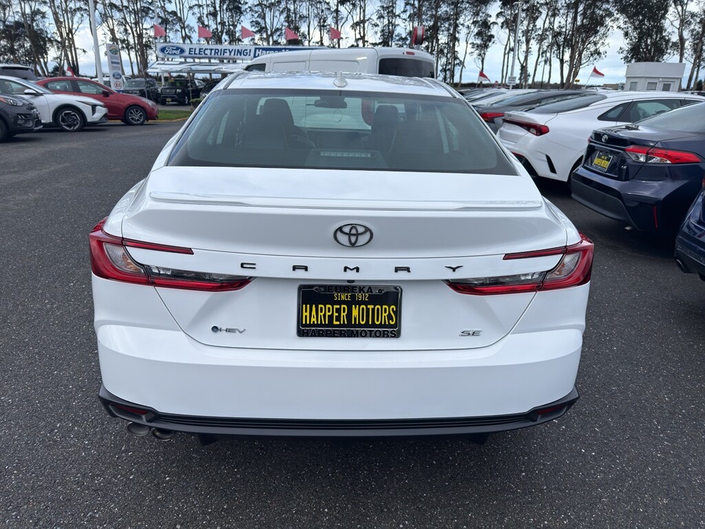 Used 2025 Toyota Camry Hybrid SE Sedan