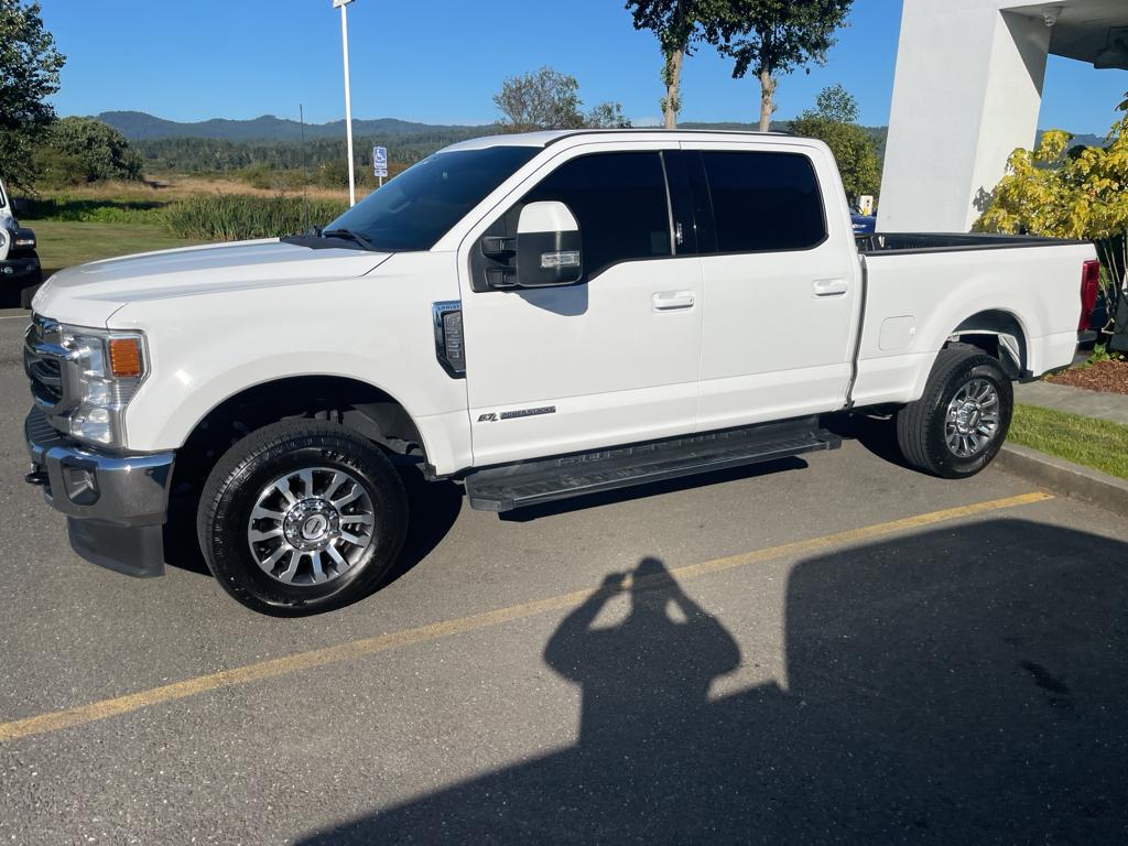 Used 2021 Ford F-250 Super Duty Lariat with VIN 1FT7W2BT0MED93457 for sale in Eureka, CA