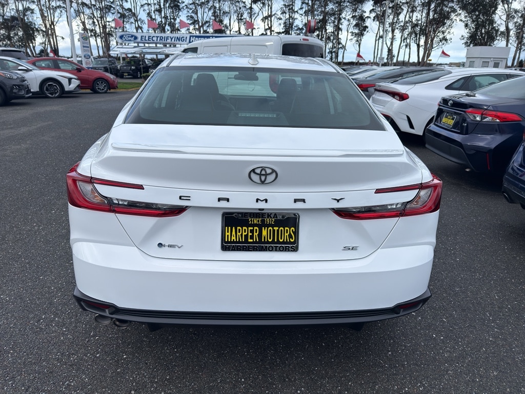 Used 2025 Toyota Camry Hybrid SE Sedan