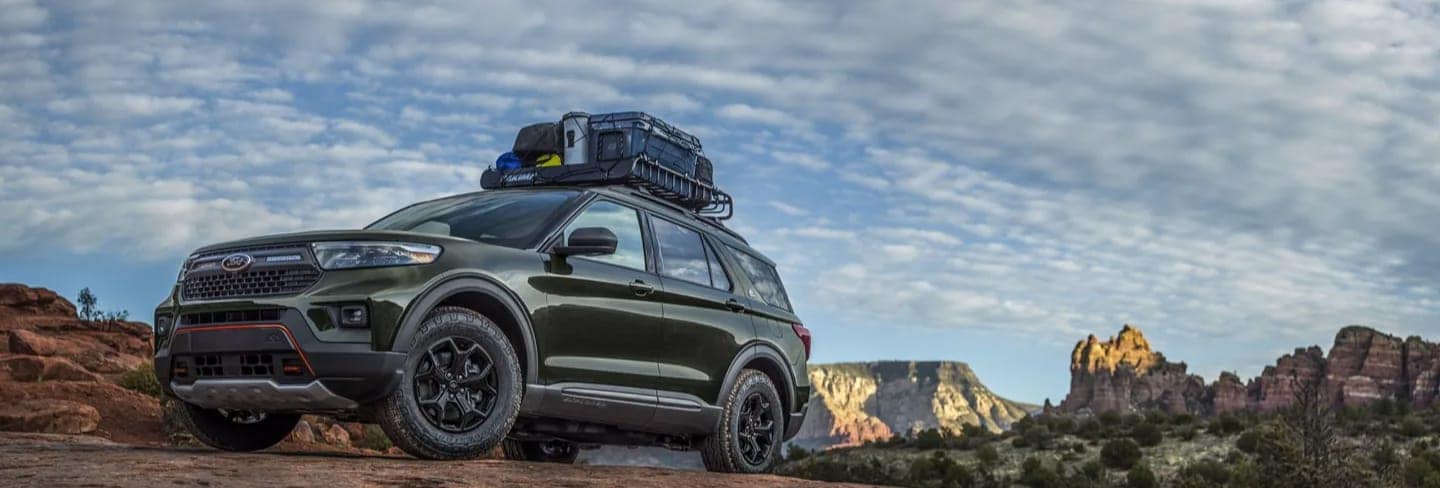 Ford Explorer in the Desert