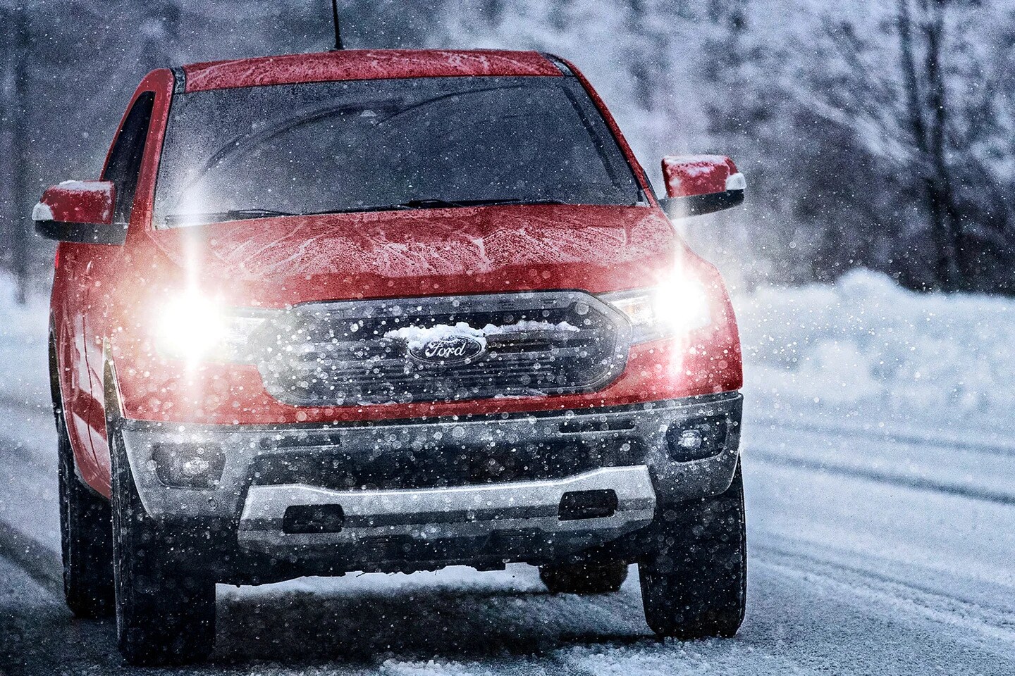 2023 Ford Ranger in The Snow