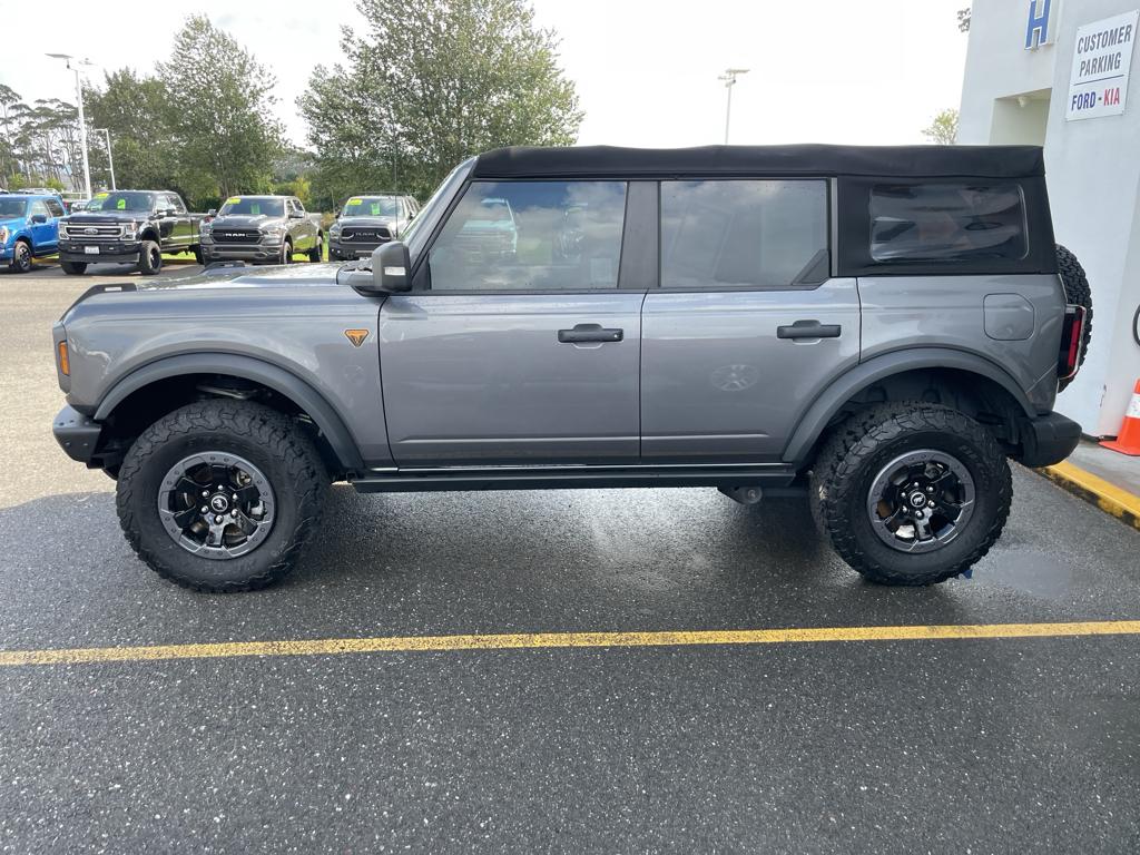 Used 2021 Ford Bronco 4-Door Badlands with VIN 1FMEE5DP8MLA93894 for sale in Eureka, CA