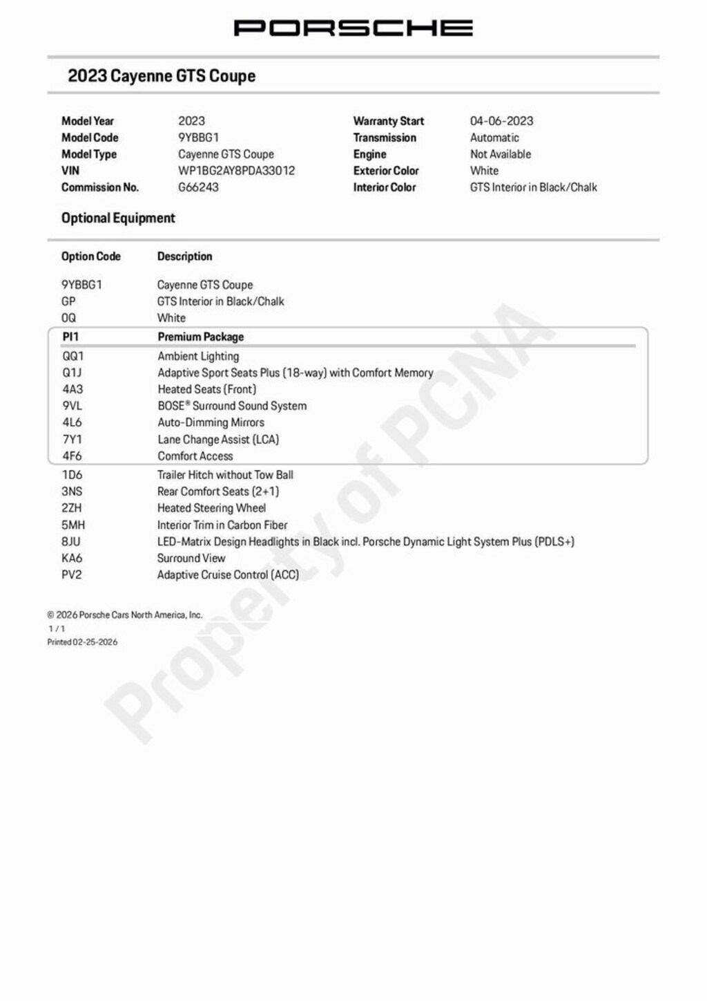Certified 2023 Porsche Cayenne Coupe GTS SUV