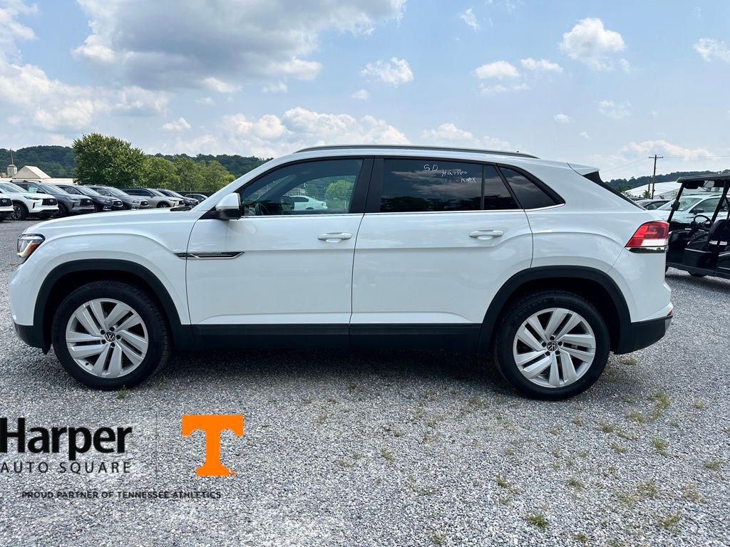 Used 2021 Volkswagen Atlas Cross Sport SE w/Tech with VIN 1V2HC2CA4MC215555 for sale in Knoxville, TN