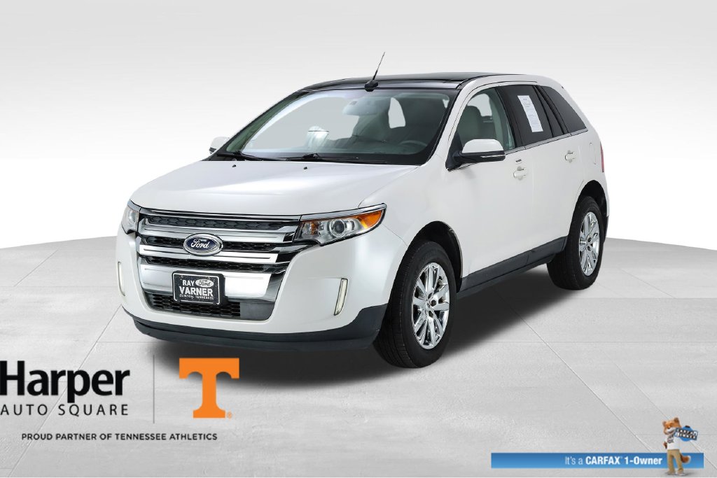 White Platinum Tri-Coat 2014 Ford Edge SUV / Crossover All-Wheel Drive 6-Speed Automatic