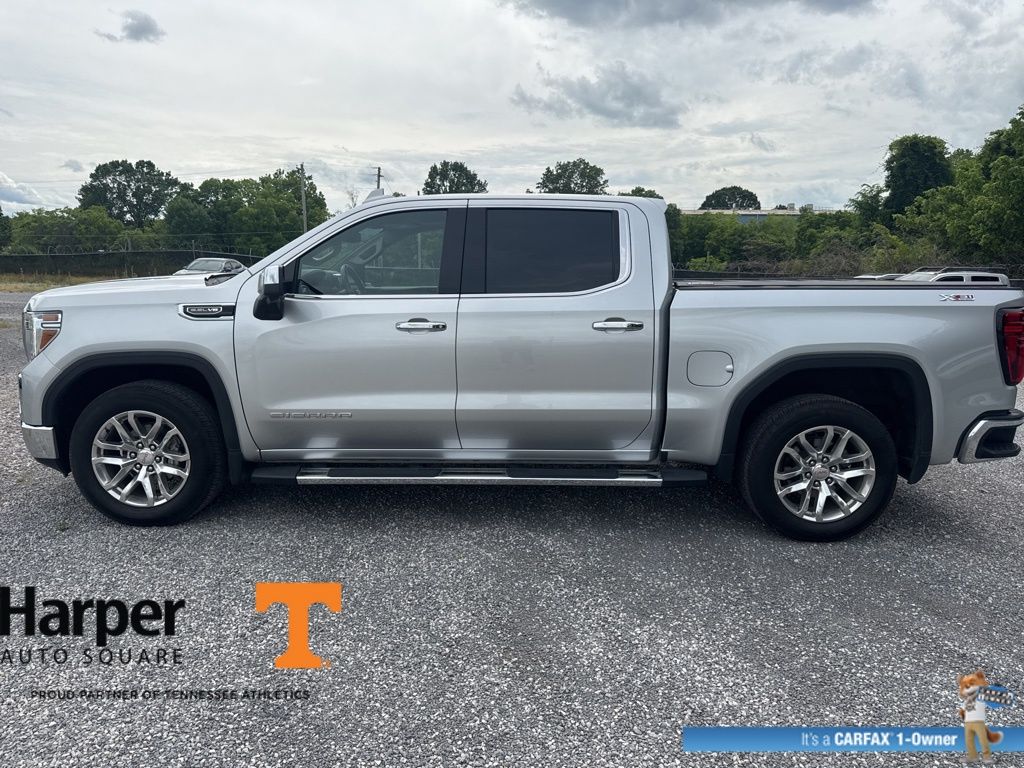 Used 2021 GMC Sierra 1500 SLT with VIN 1GTU9DED1MZ230528 for sale in Knoxville, TN